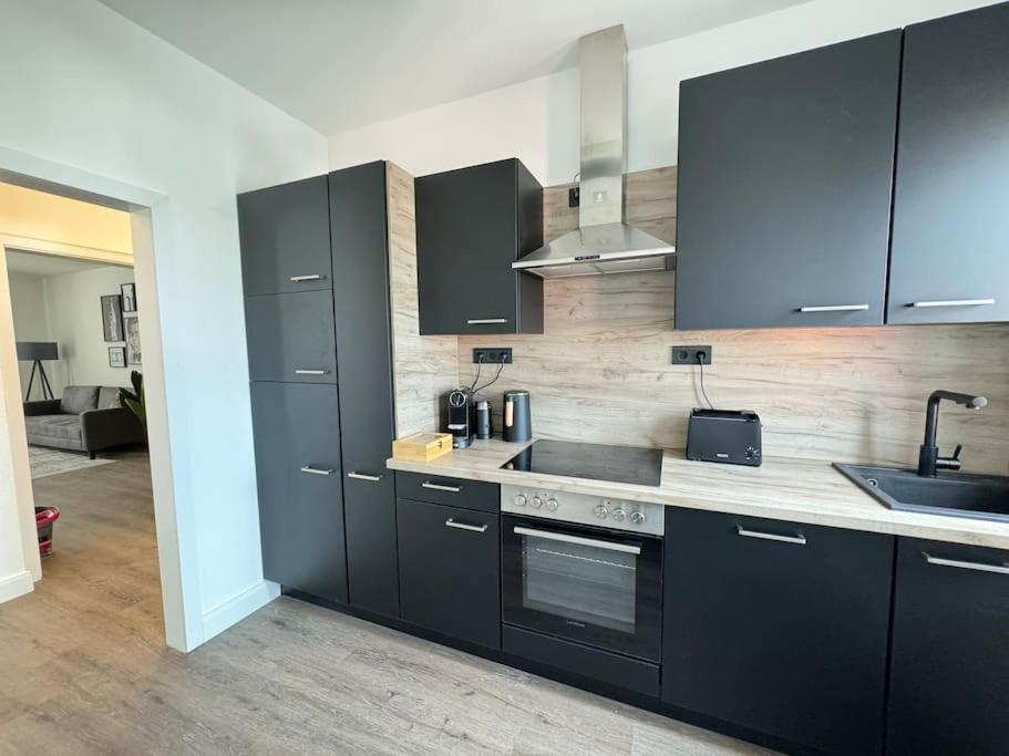 220 Qm Penthouse Wohnung Mit Fahrstuhl - Ohne Spa MHG Esterno foto